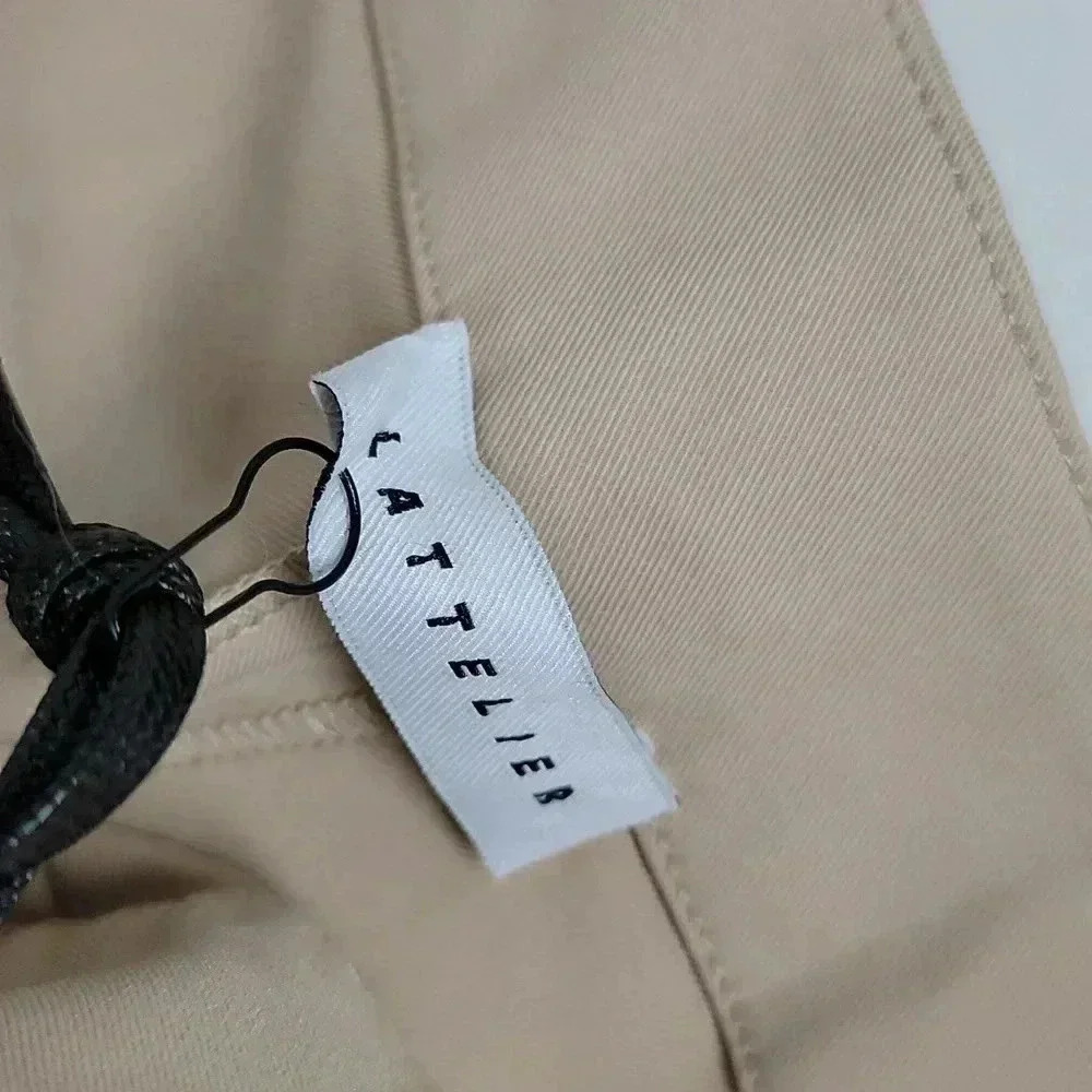 Lattelier Cropped Flared Trousers — image 7 of 8